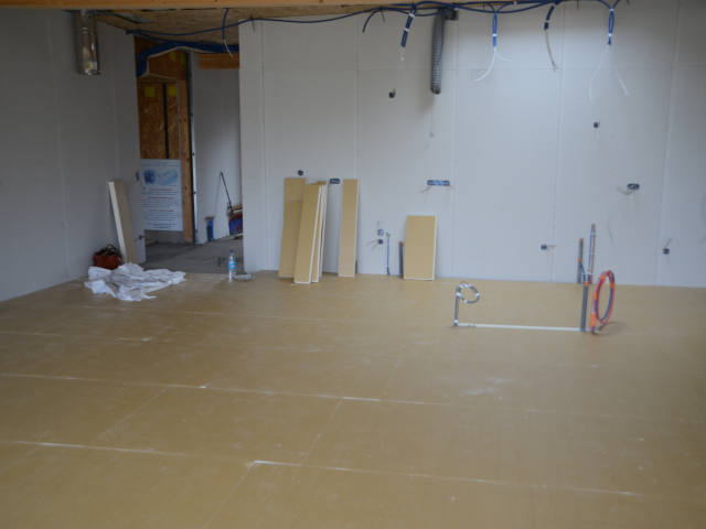 maison du pas sage isolation sol
